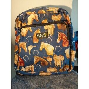 Vintage Sax Equestrian Tote Backpack